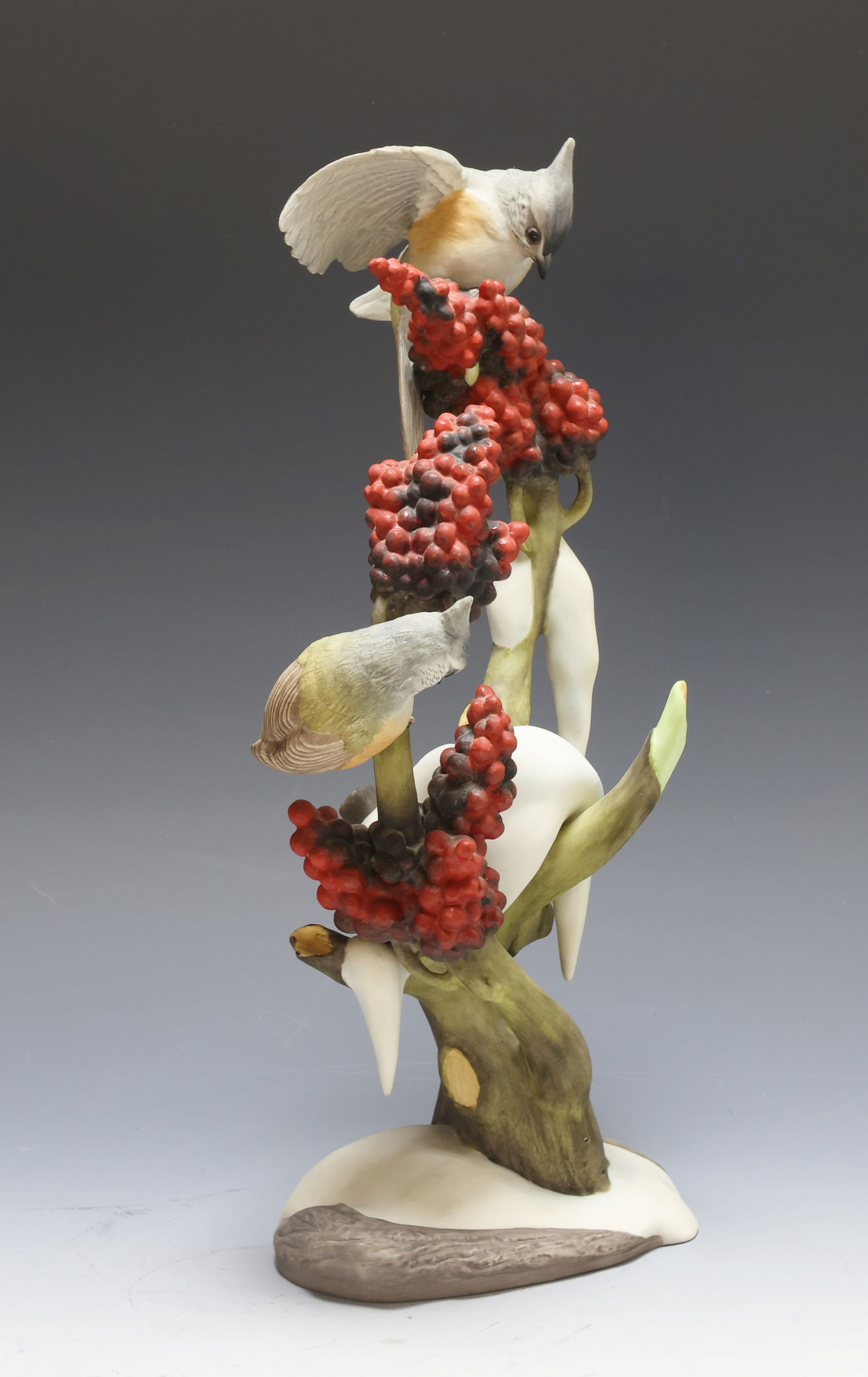 Boehm Porcelain Tufted Titmouse - 8