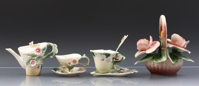 Franz Porcelain Teawares