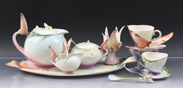 Franz "Papillon" Porcelain Teawares