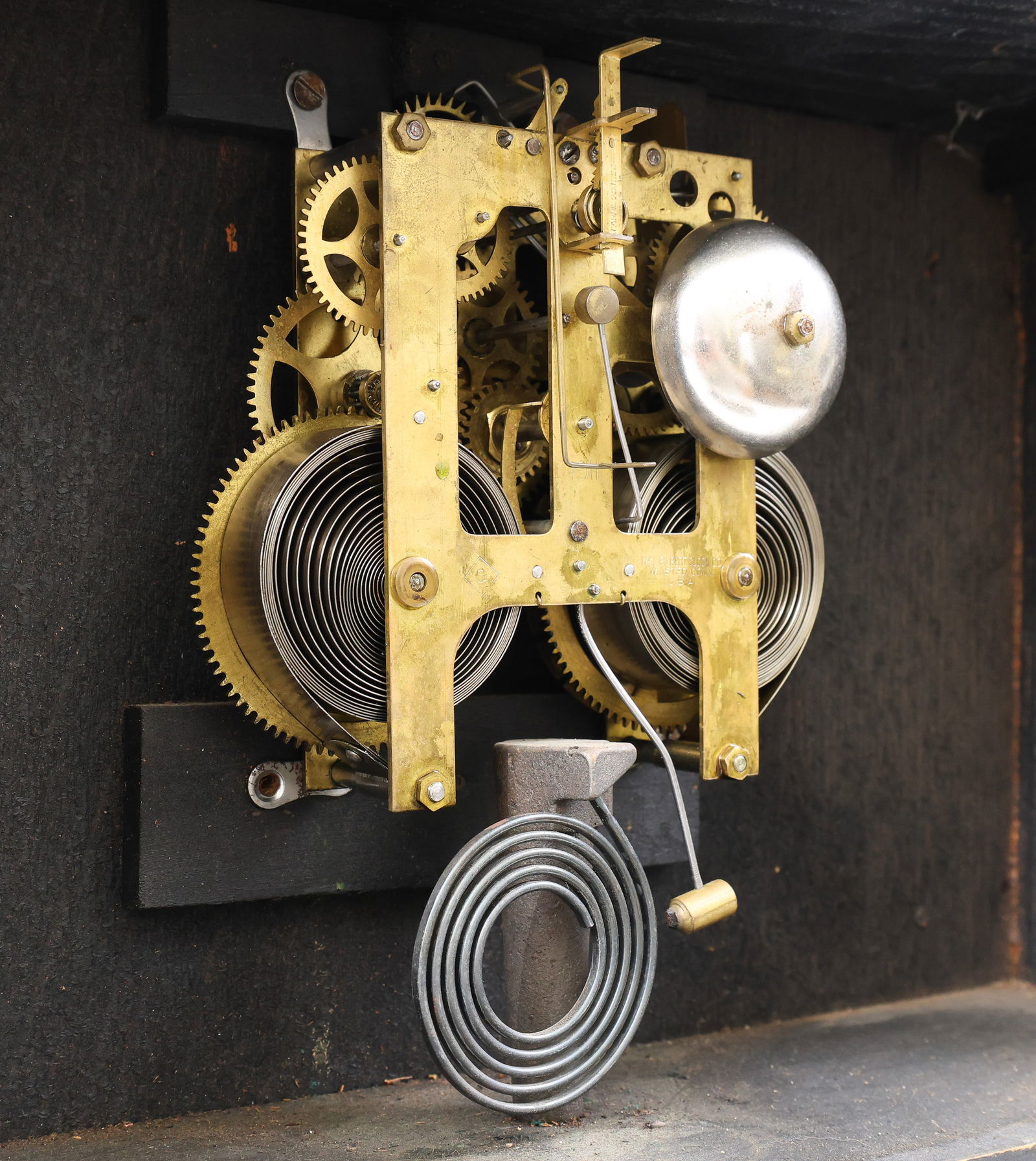 Gilbert Arts and Crafts Mantel Clock - 11