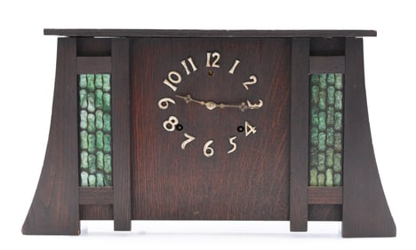 Gilbert Arts and Crafts Mantel Clock