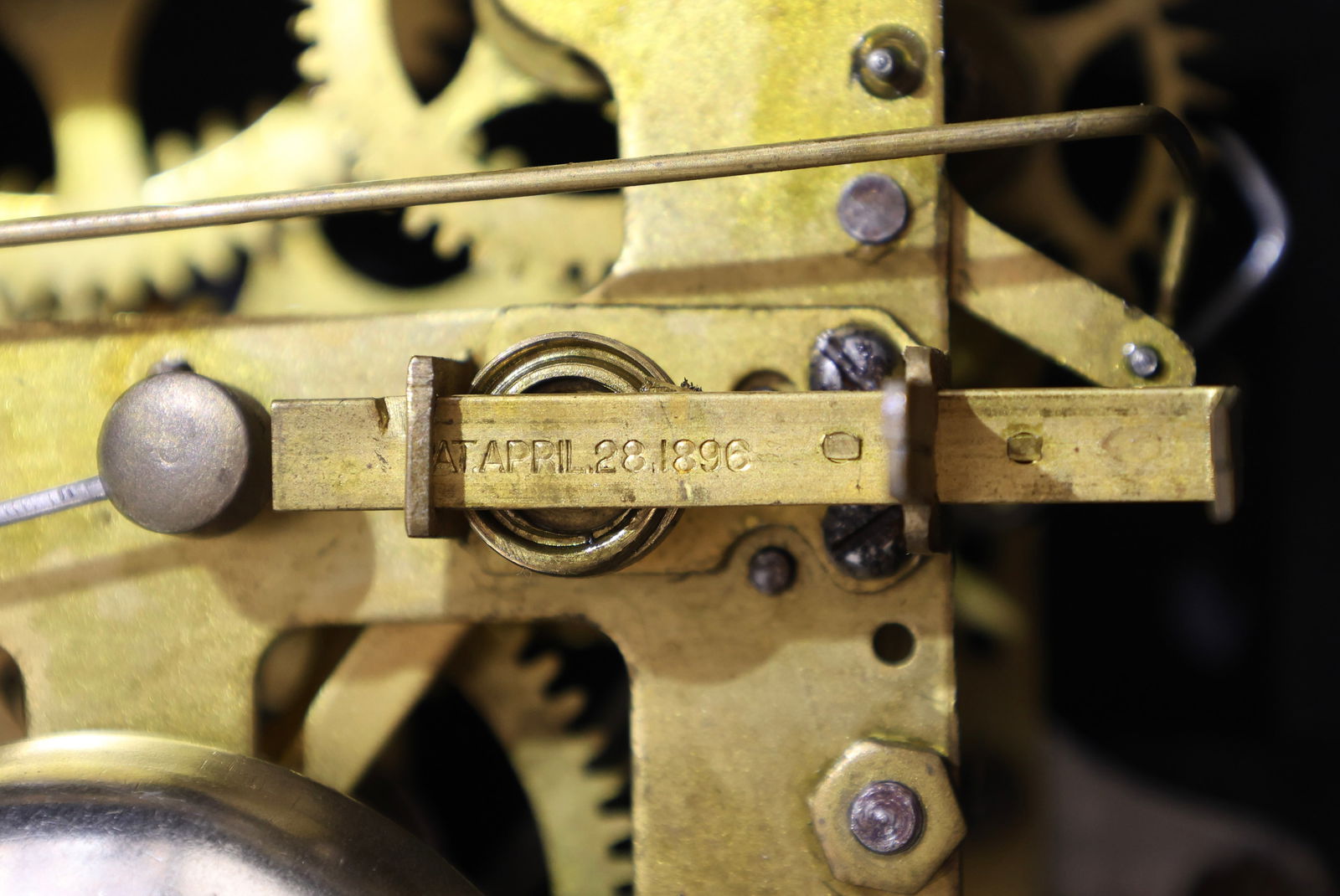 Gilbert Arts and Crafts Mantel Clock - 9