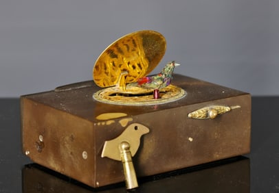 Singing Bird Automaton Box