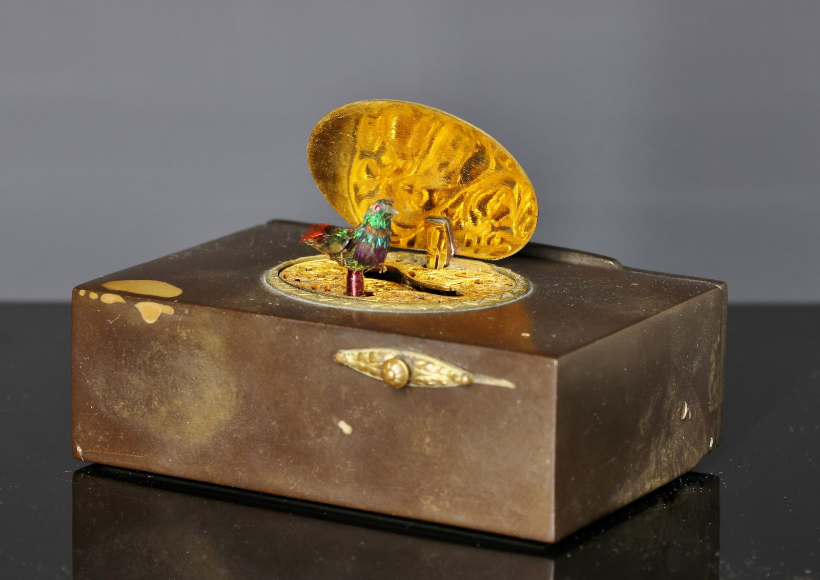 Singing Bird Automaton Box - 3