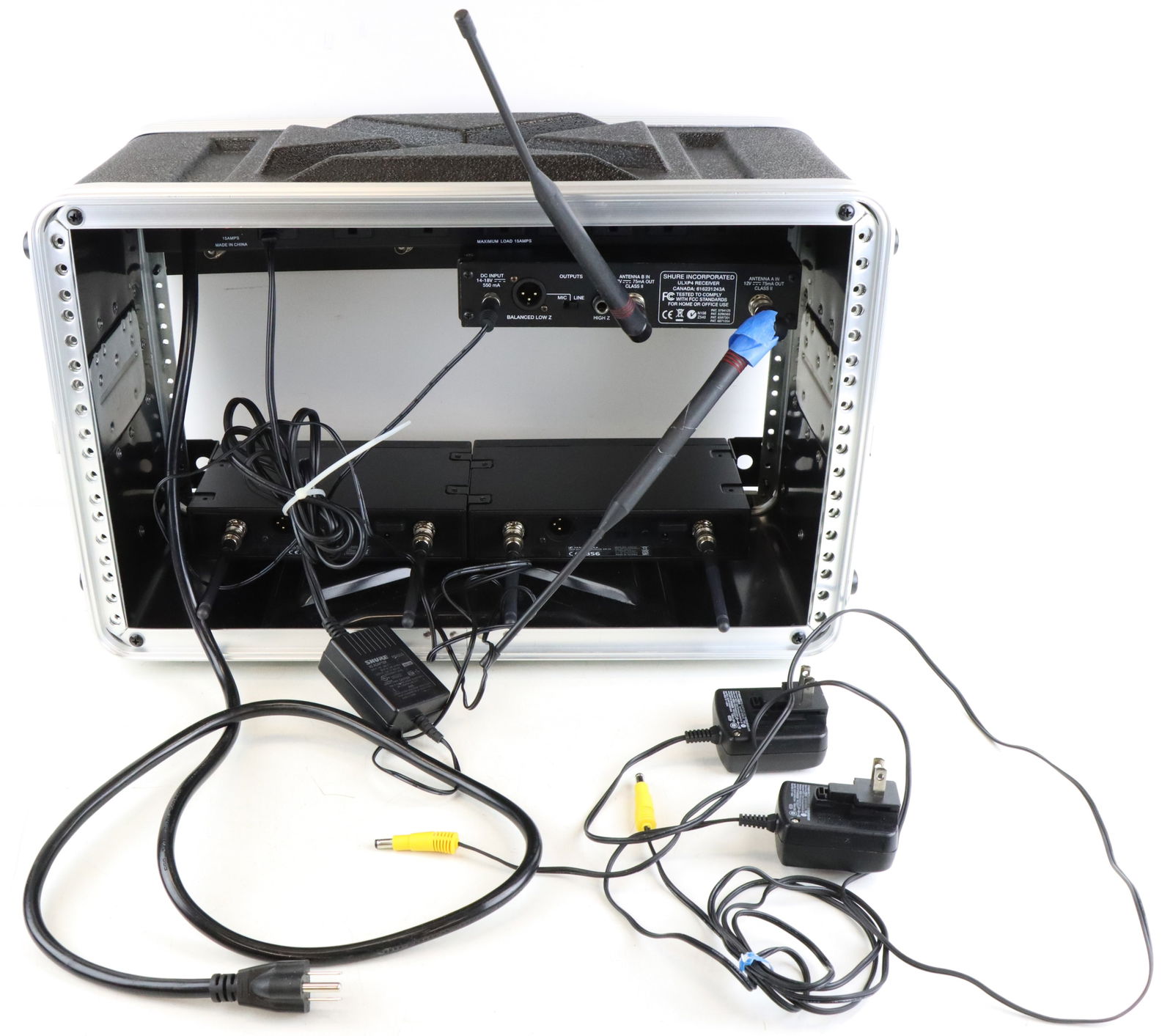 Portable Wireless Mic Rack and Components - 10