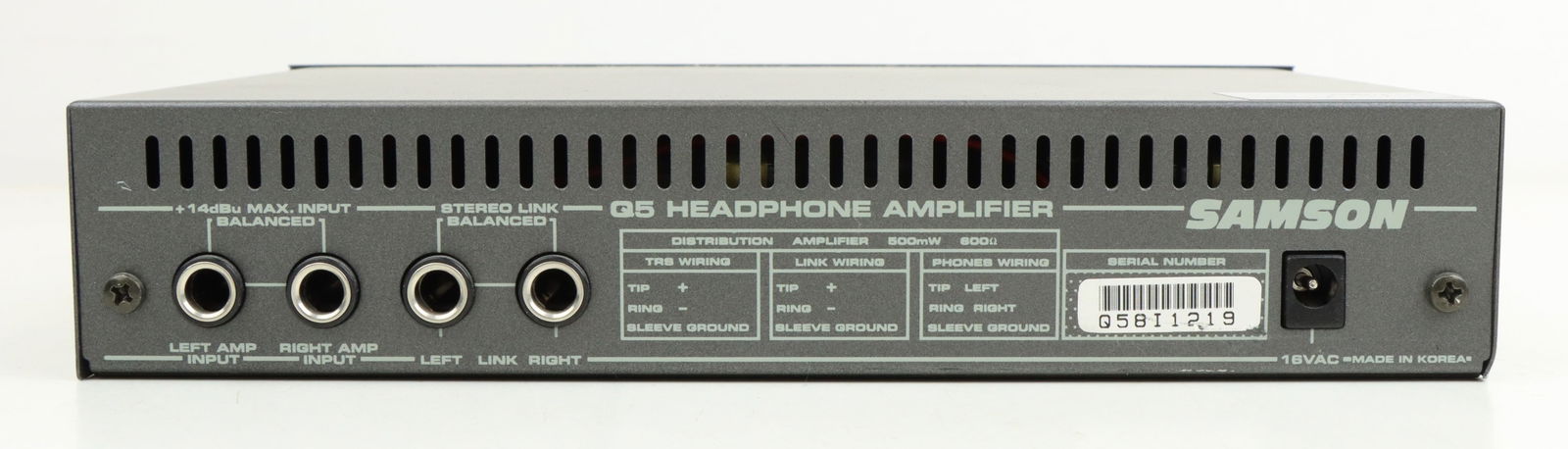 Samson Power Amp - 9