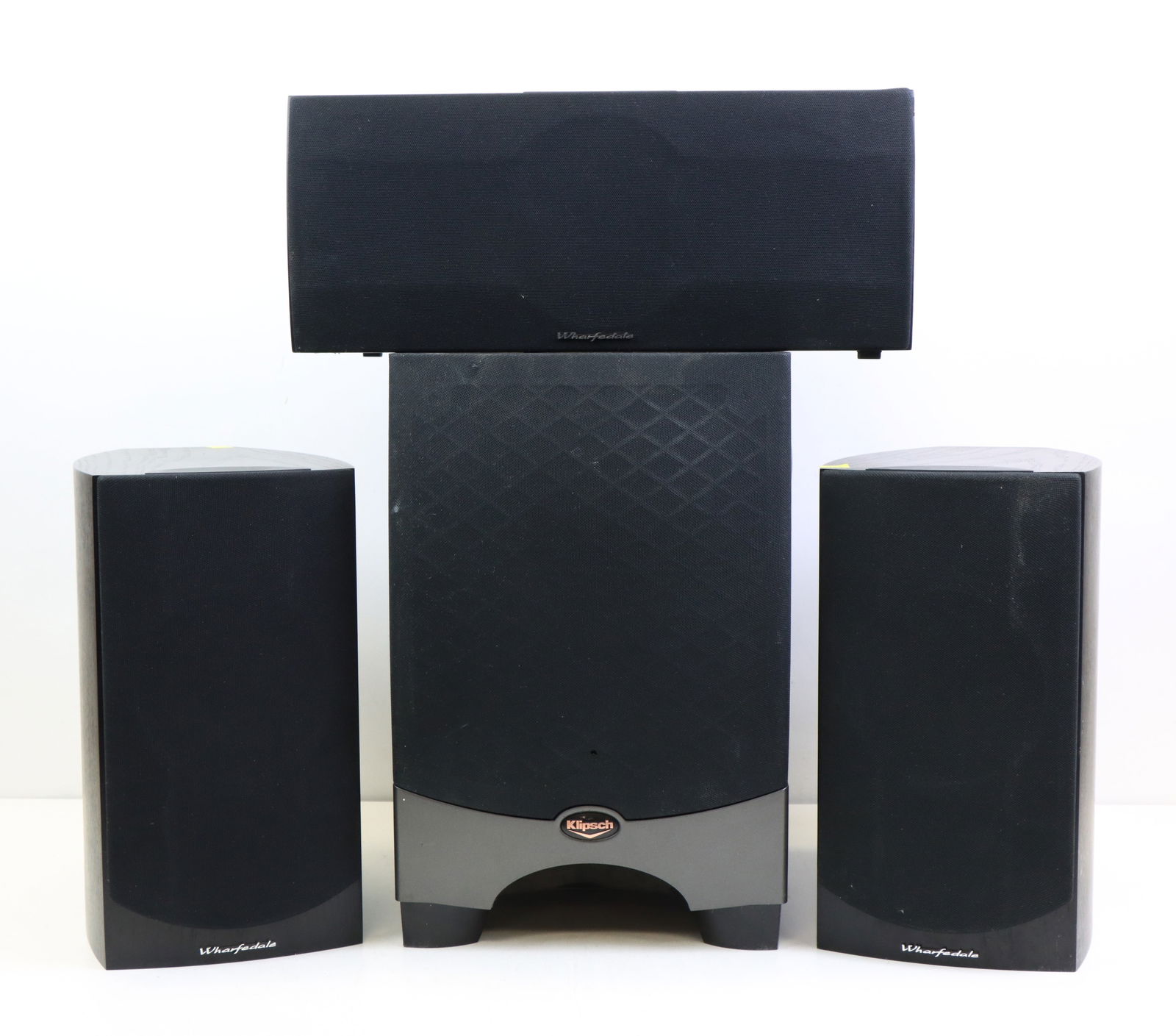 Klipsche and Wharfedale Speaker Ensemble. 4 Items (1 of 12)