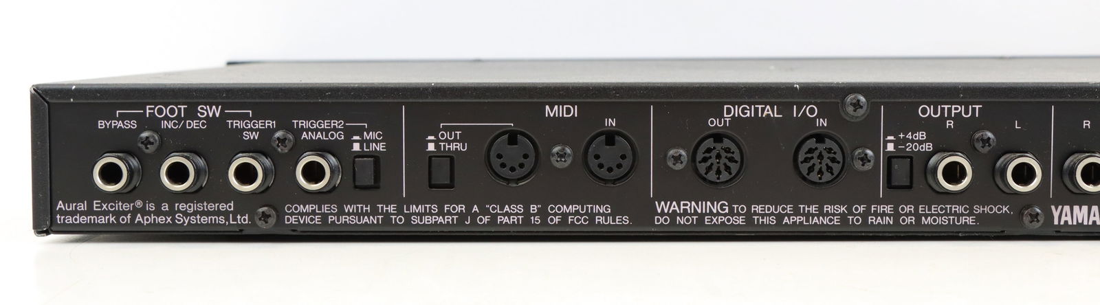 Yamaha Multi-Effects Processor - 7