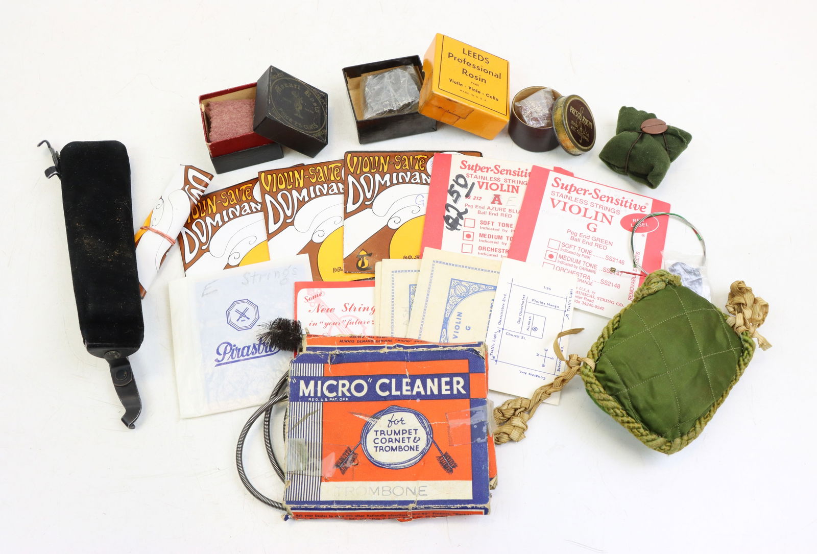 Unlabeled 4/4 Violin with 4 Bows. - 14