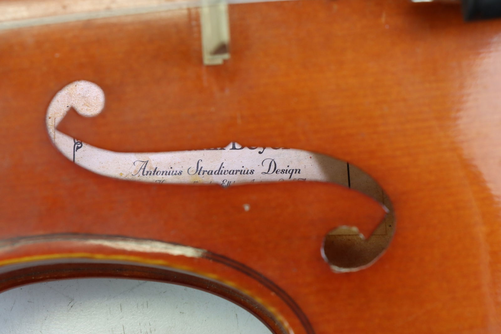 Herman Beyer Violin - 14