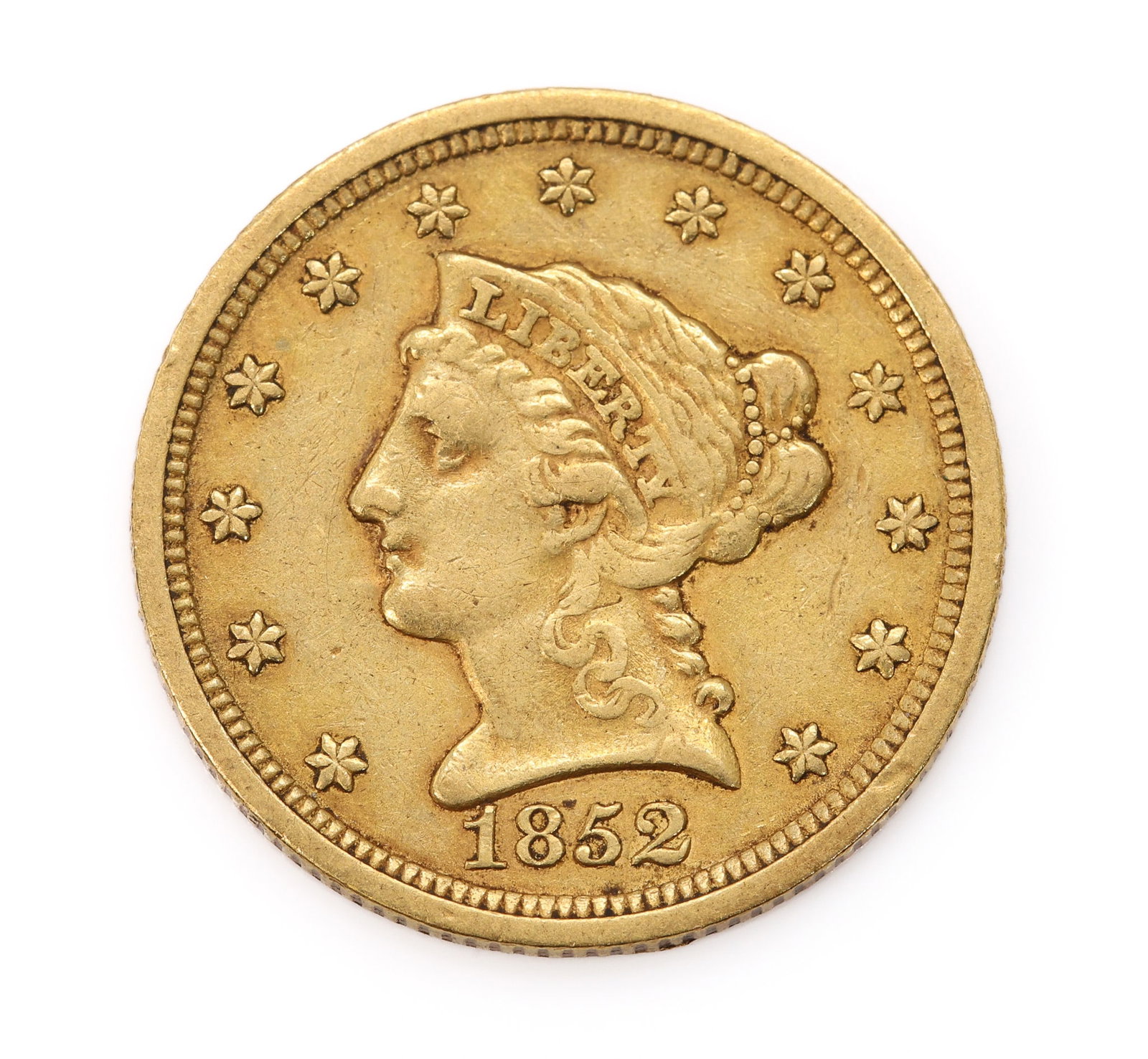 1852 $2.5 Gold Coin (1 of 2)