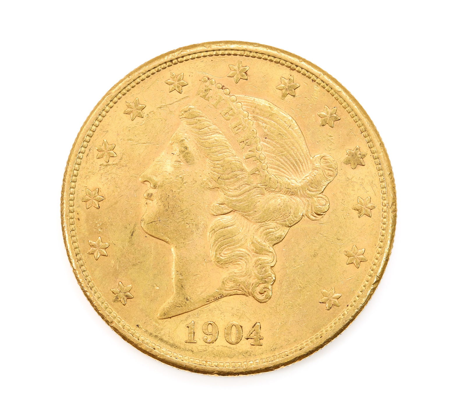 1904 S $20 Gold Coin (1 of 3)