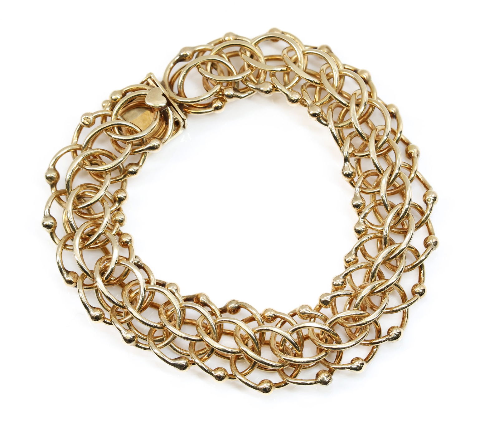 14k YG Bracelet (1 of 9)