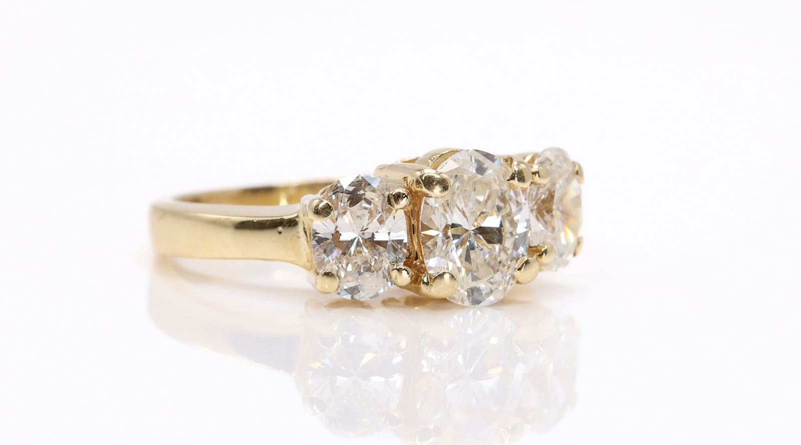 14k YG Diamond Ring - 2