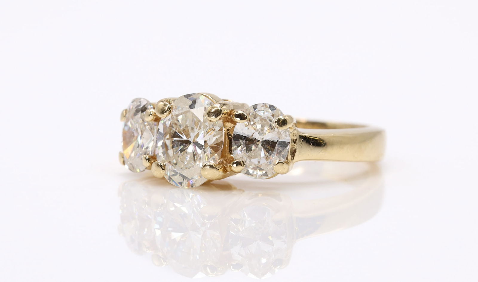14k YG Diamond Ring - 3
