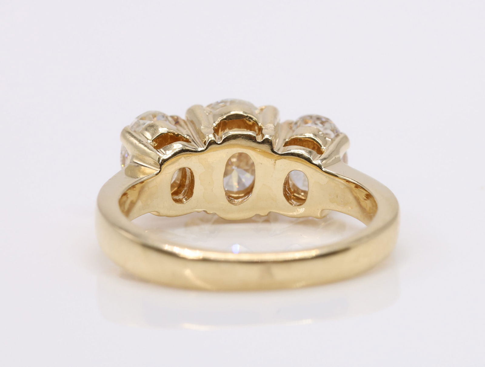 14k YG Diamond Ring - 4