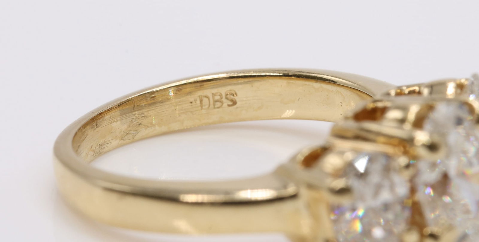 14k YG Diamond Ring - 6