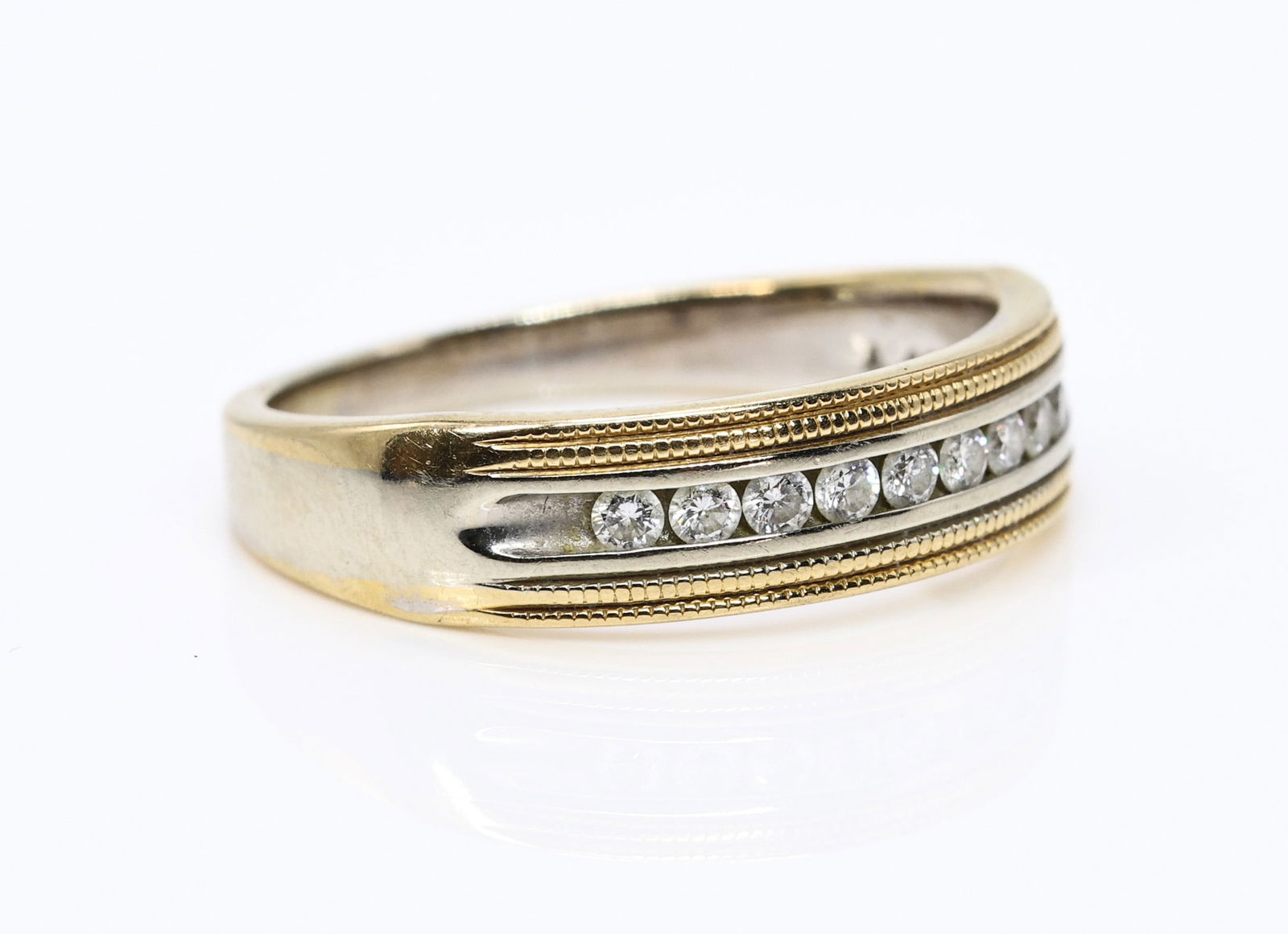 14k YWG Diamond Ring - 2