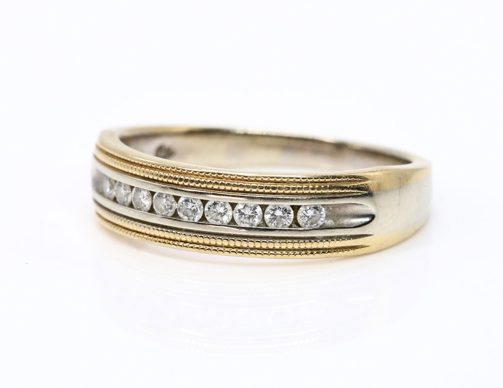 14k YWG Diamond Ring - 3