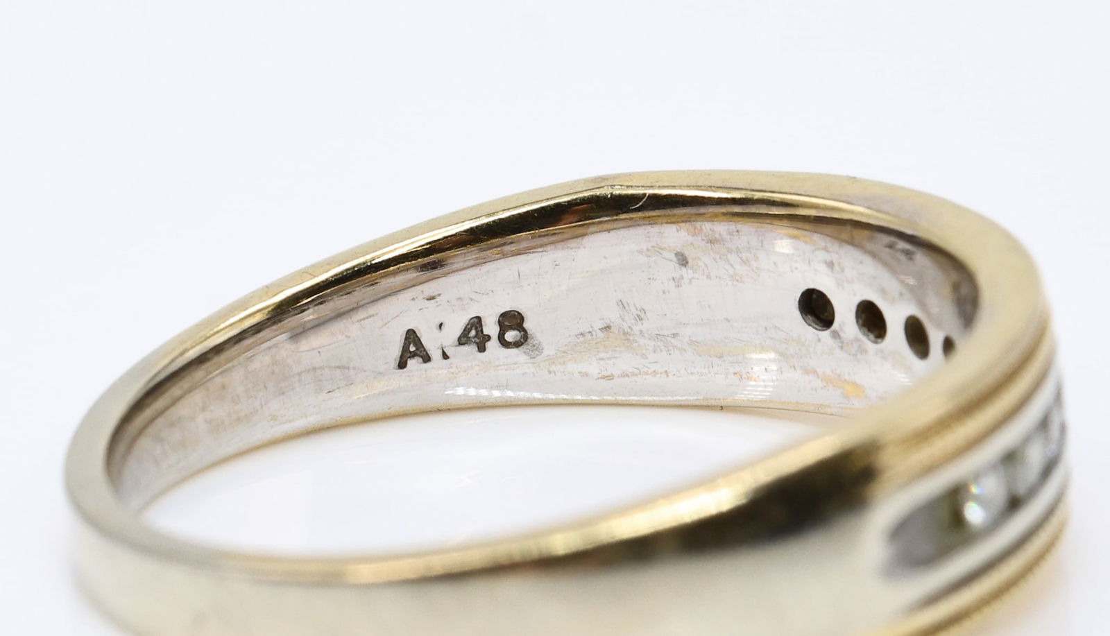 14k YWG Diamond Ring - 7