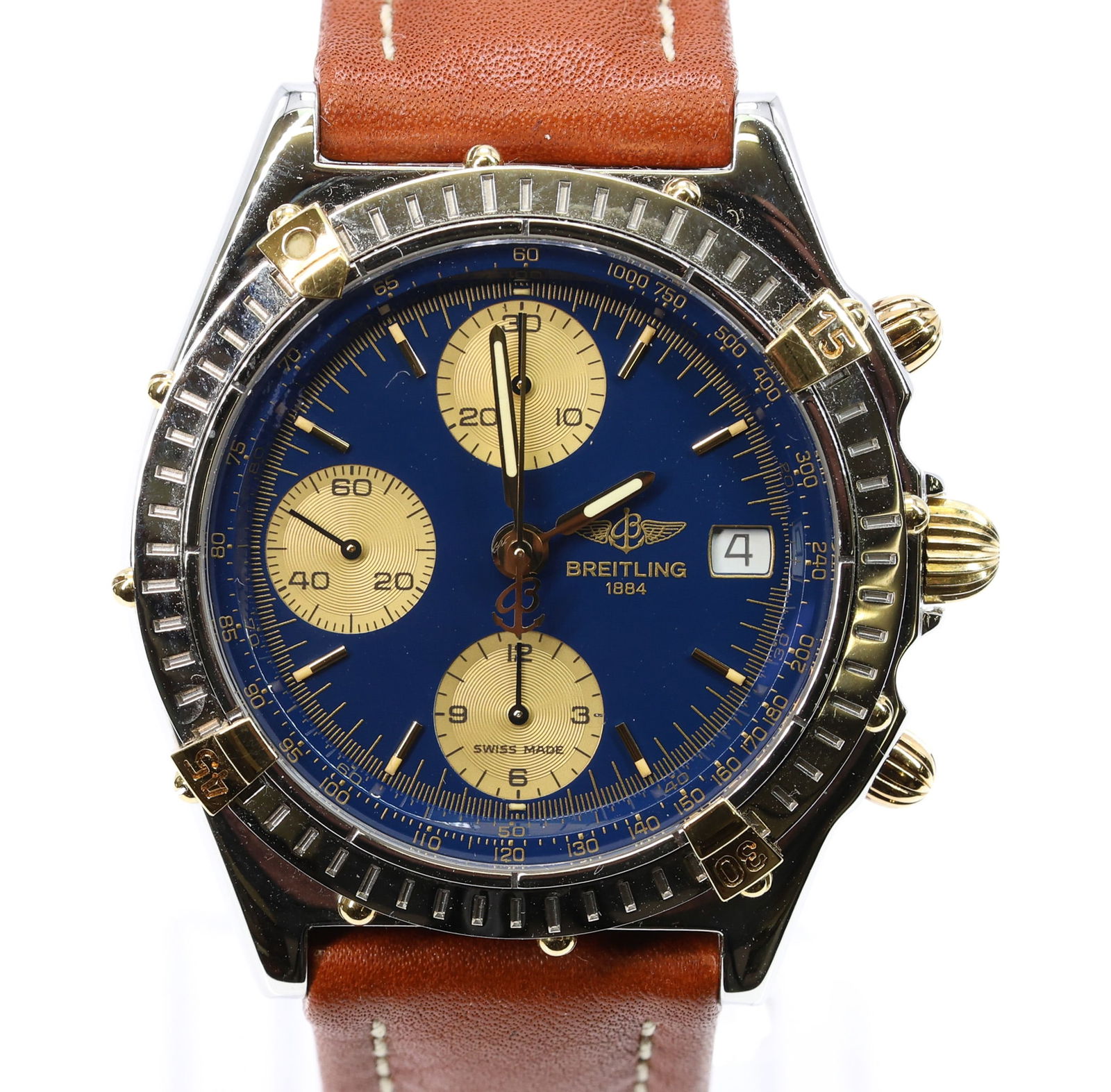 Breitling Chronomat, Ref. B13050.1, Gold & Steel Automatic Chronograph (1 of 12)