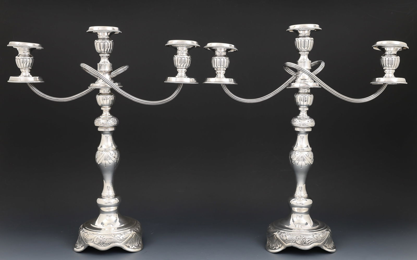 Klatzko Sterling Silver Shabbat Candelabra (1 of 12)