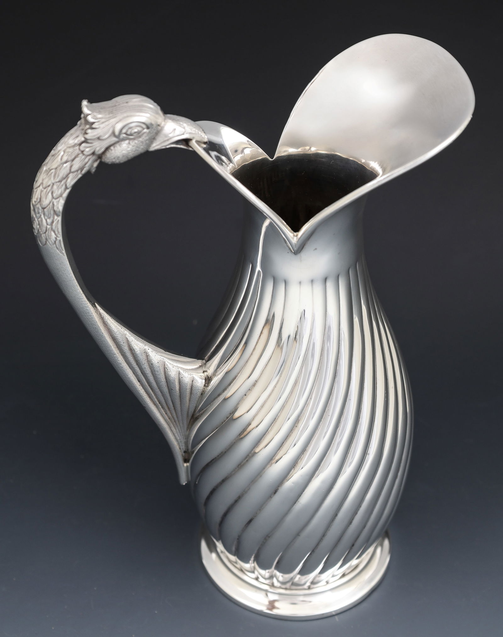 Sterling Silver Figural Ewer - 3