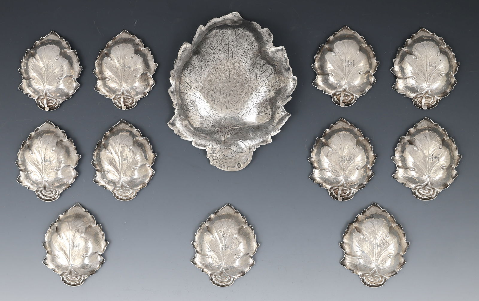 Durgin / Gorham Sterling Silver Nut Set - 2