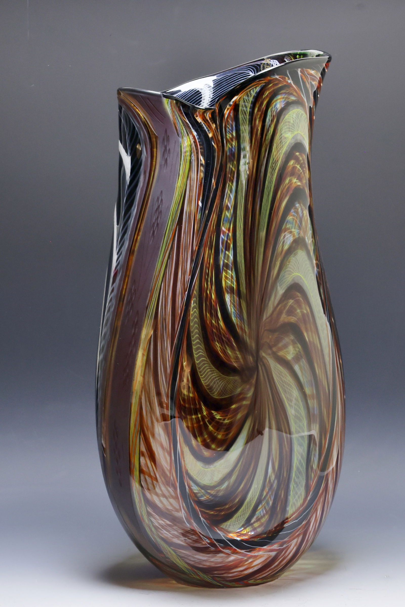 Massimiliano Schiavon Murano Glass Vase (1 of 11)
