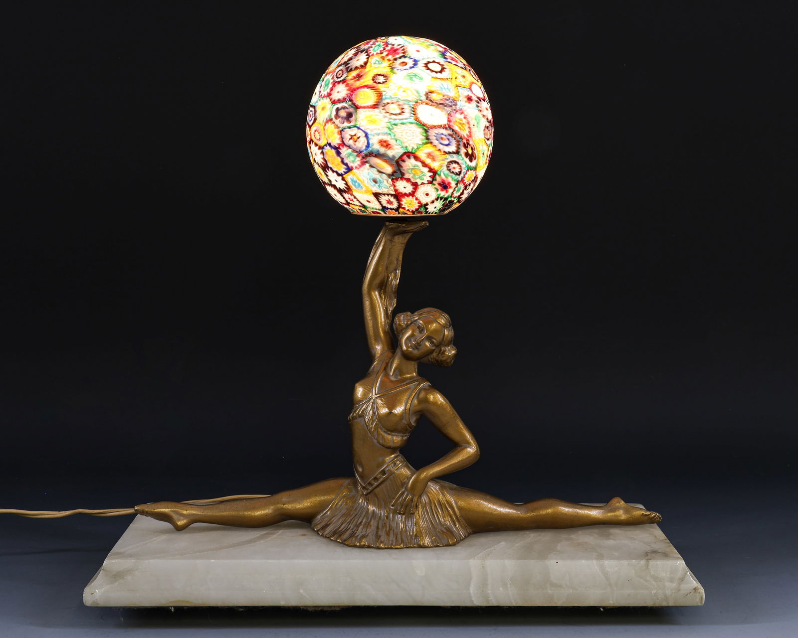 Art Deco Sculptural Lamp (1 of 17)