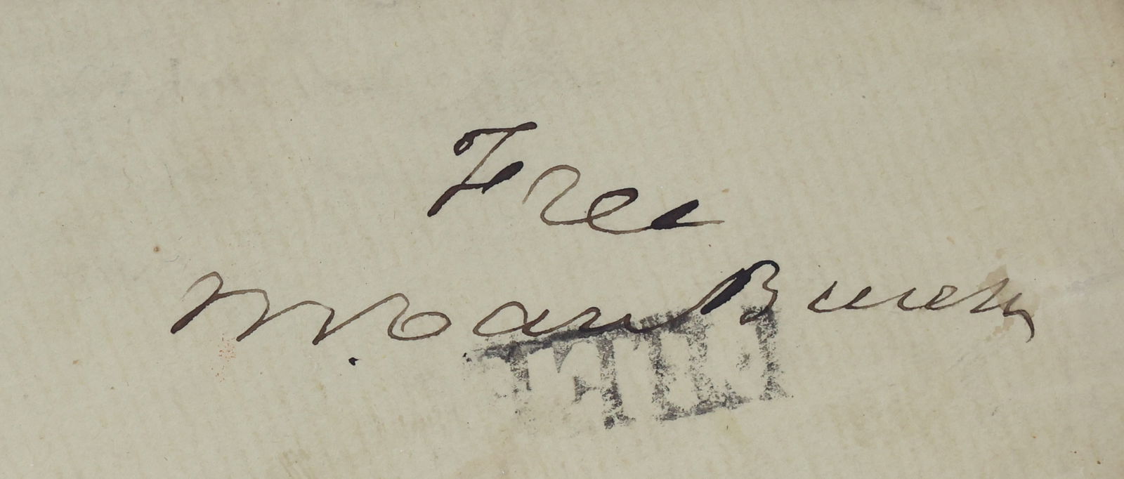 Autograph of Martin Van Buren (1 of 4)