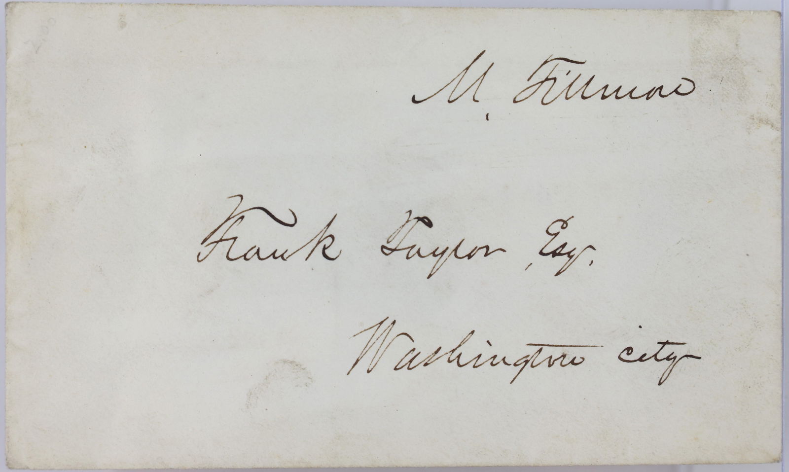 Autograph of Millard Fillmore (1 of 3)