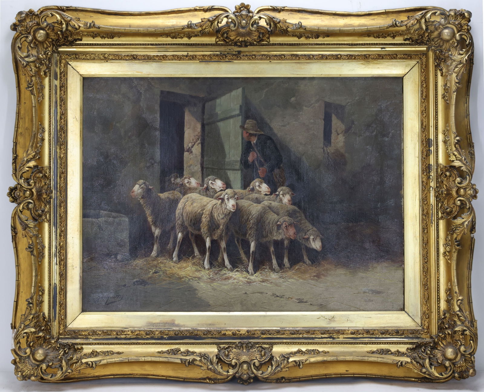 Oil on Canvas. Signed (1 of 8)