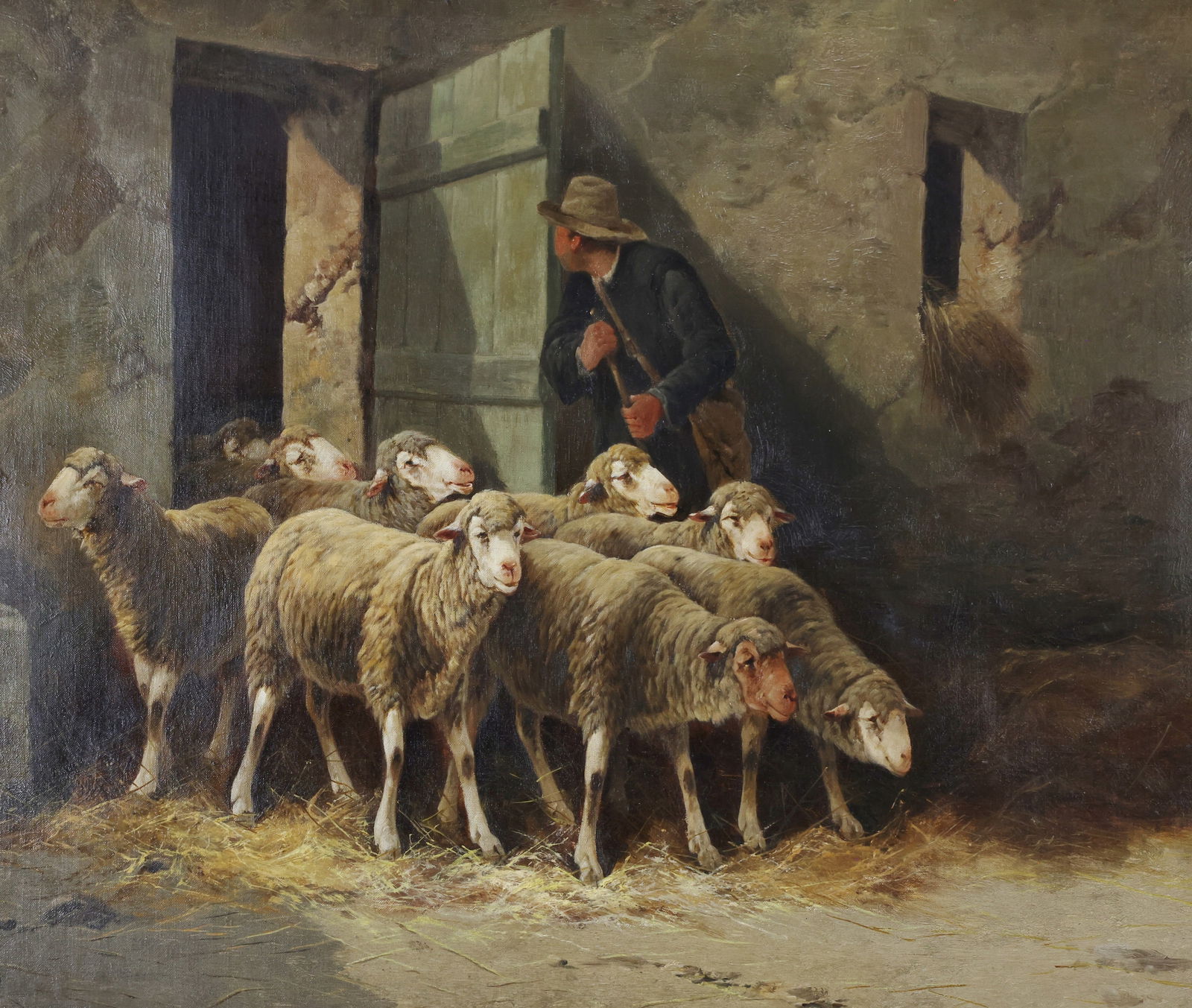 Oil on Canvas. Signed - 4