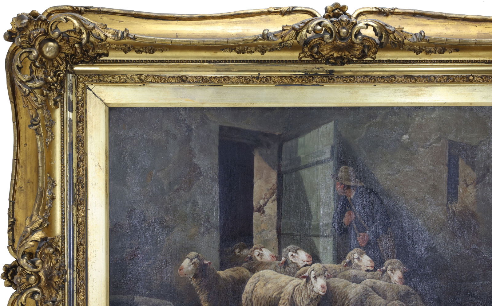 Oil on Canvas. Signed - 6