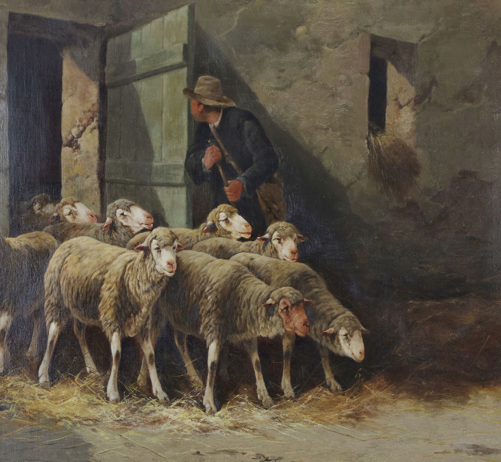 Oil on Canvas. Signed - 7