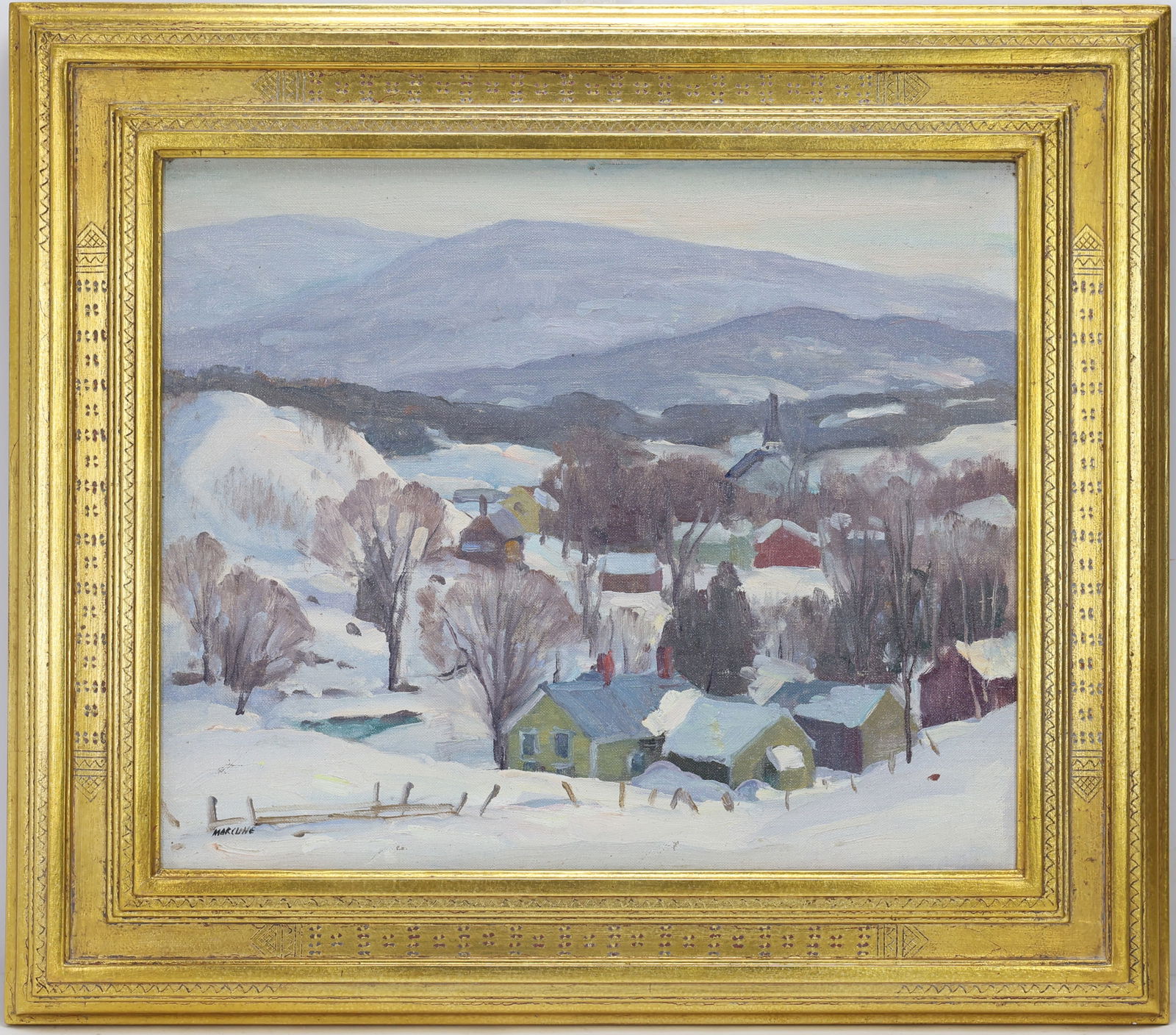 Ben Marcune (1935 - 2018) in Dave Madery Frame (1 of 8)