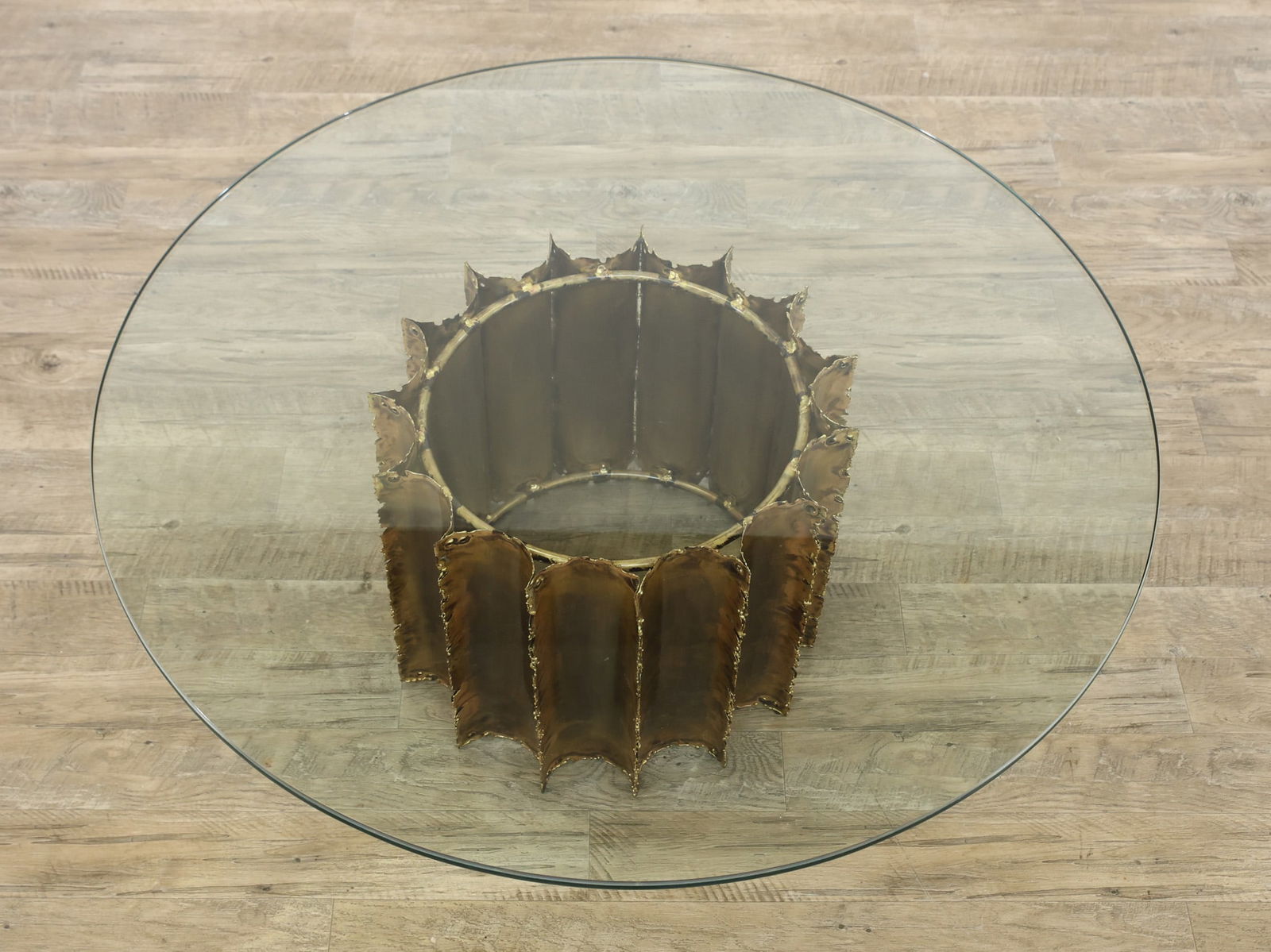 Attr. Tom Greene Brutalist Coffee Table - 2