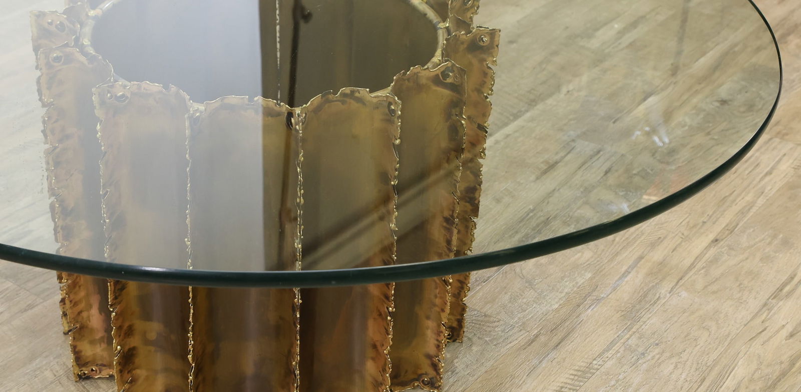 Attr. Tom Greene Brutalist Coffee Table - 4