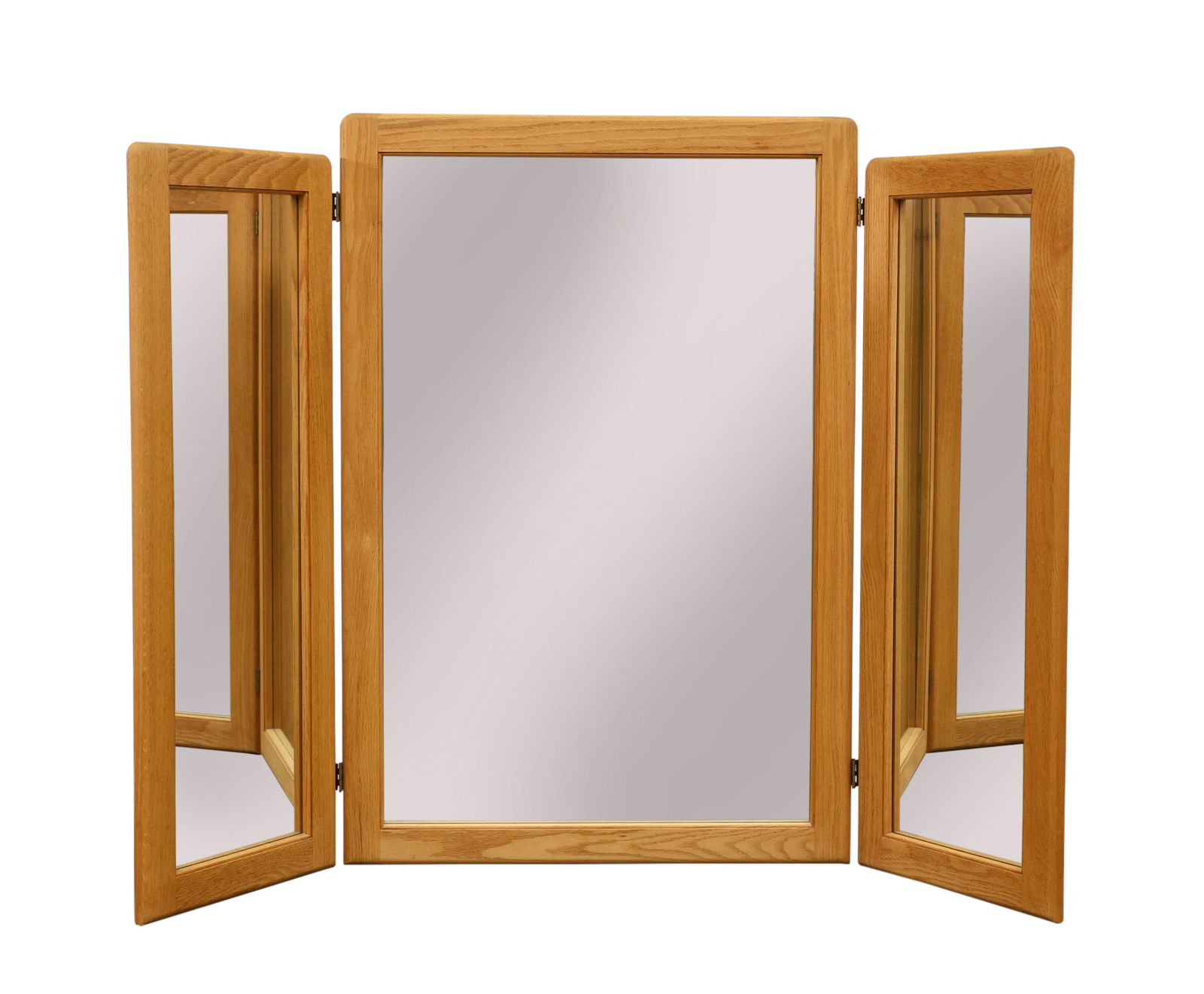 Teak Triptych Mirror (1 of 9)