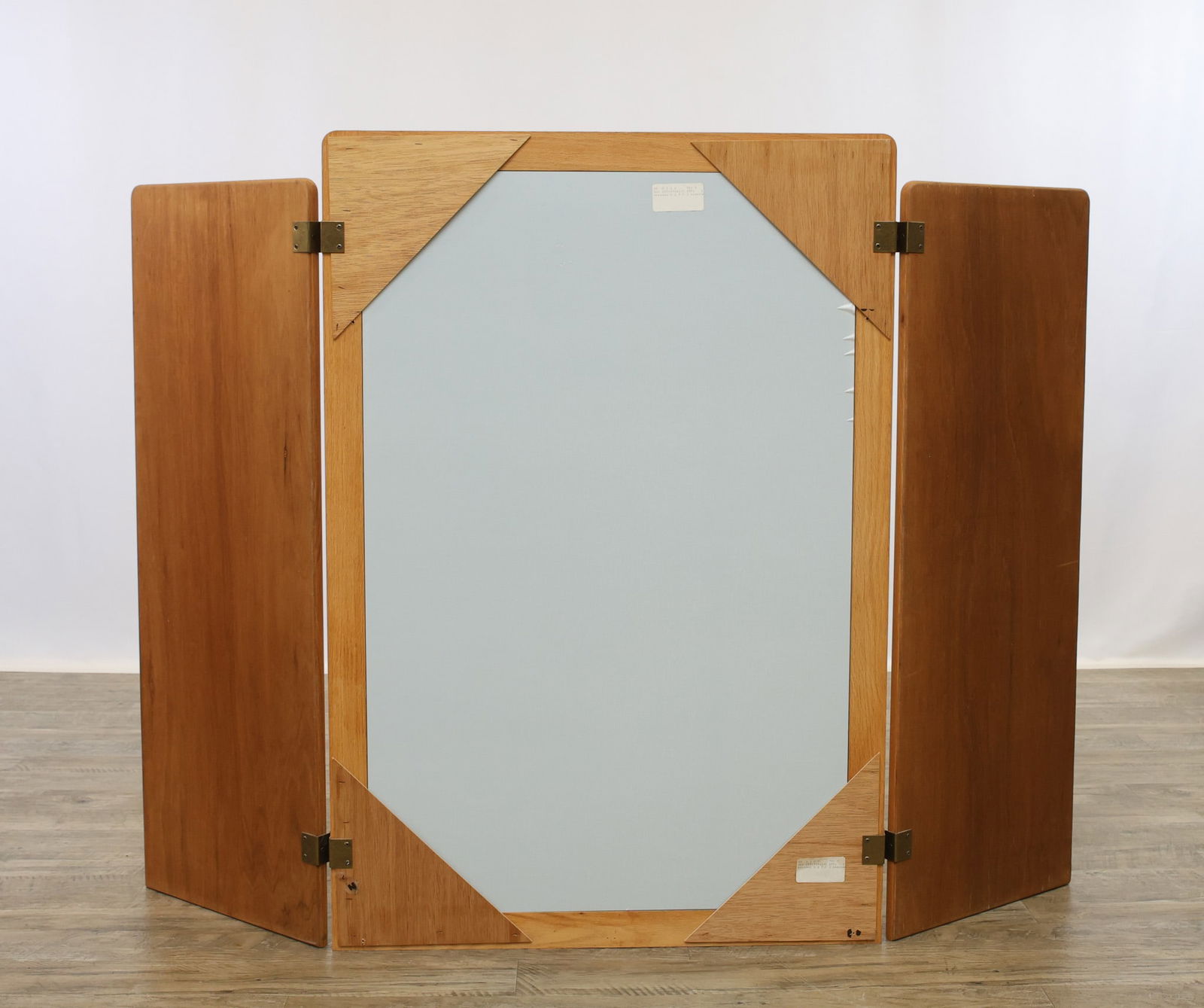 Teak Triptych Mirror - 7