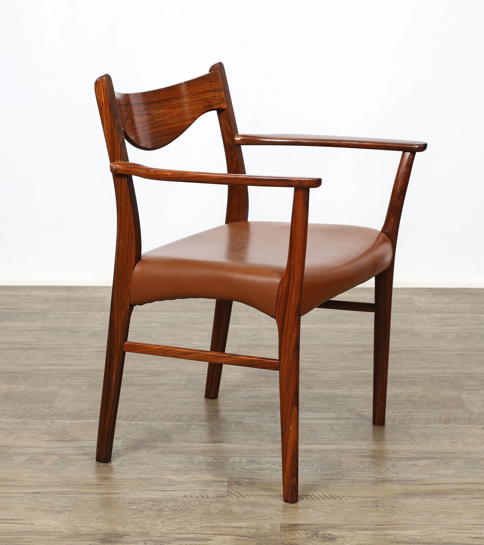 Arne Wahl Iversen Rosewood Armchair (1 of 10)