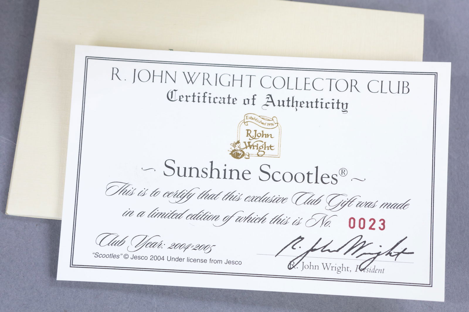 R. JOHN WRIGHT. - 10