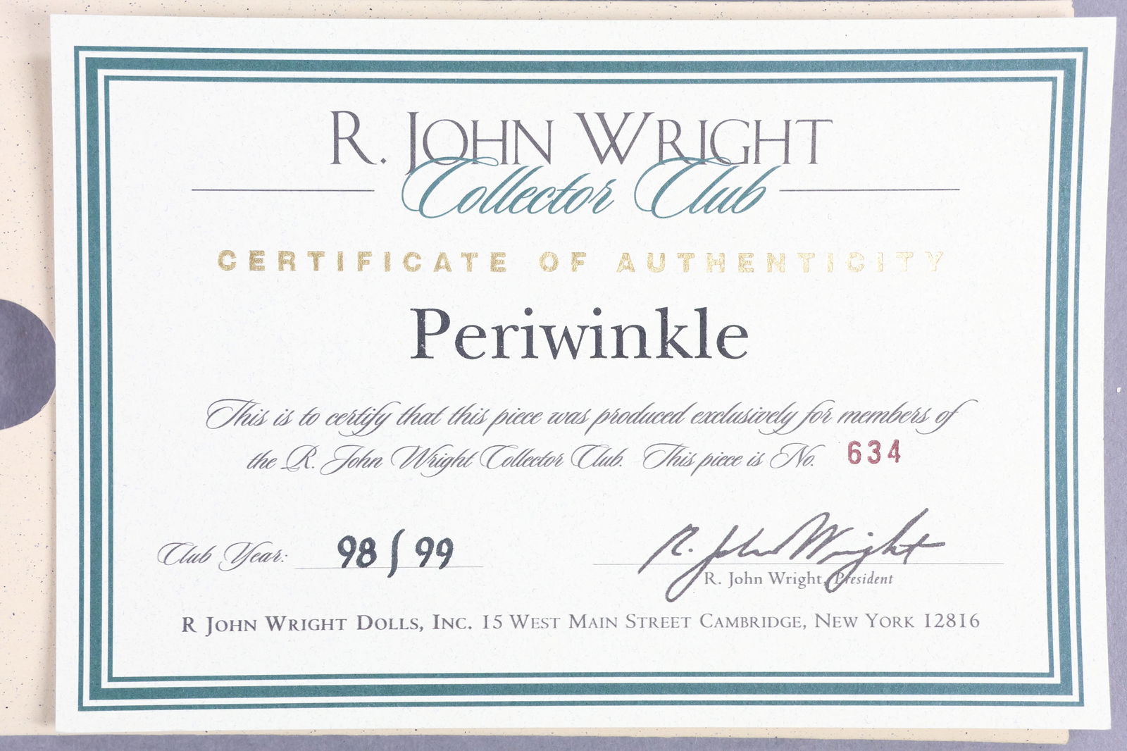 R. JOHN WRIGHT. - 13