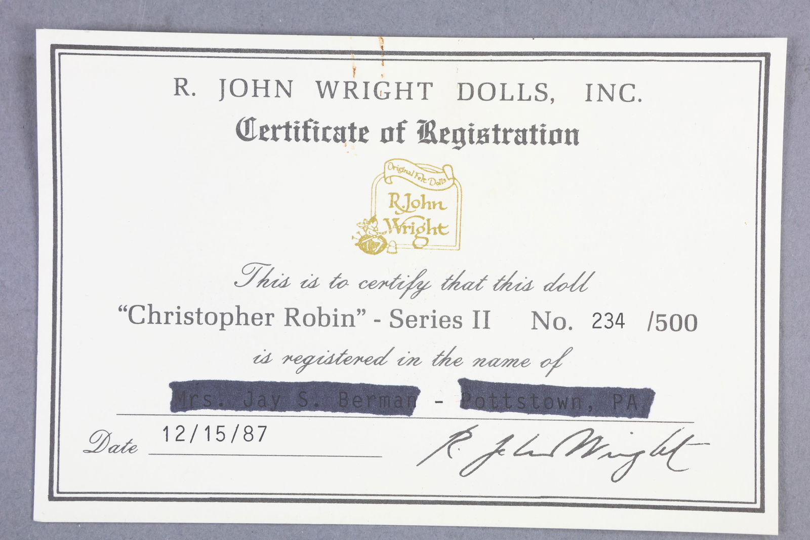 R. JOHN WRIGHT. - 8