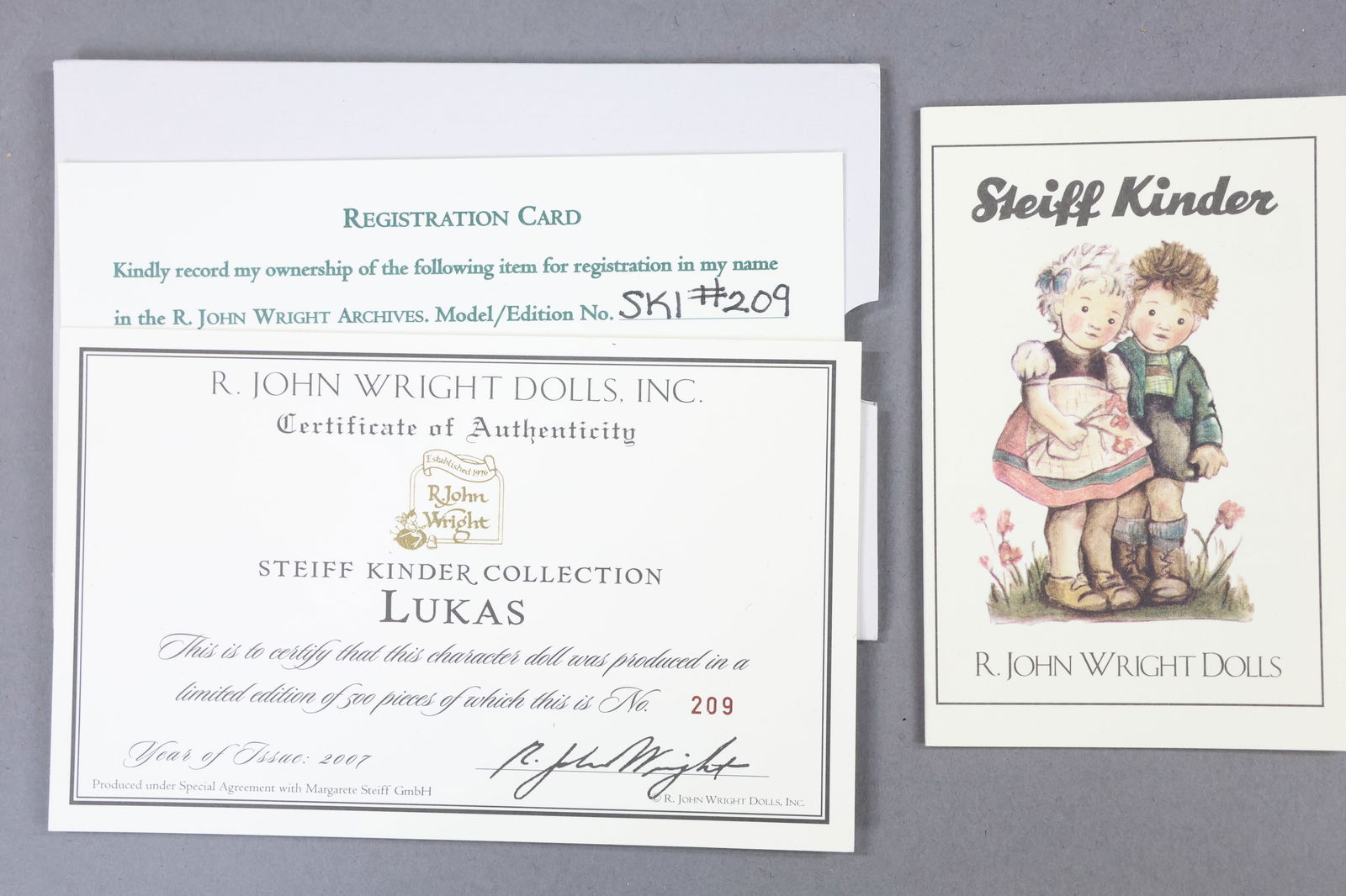 R. JOHN WRIGHT/STEIFF. - 6