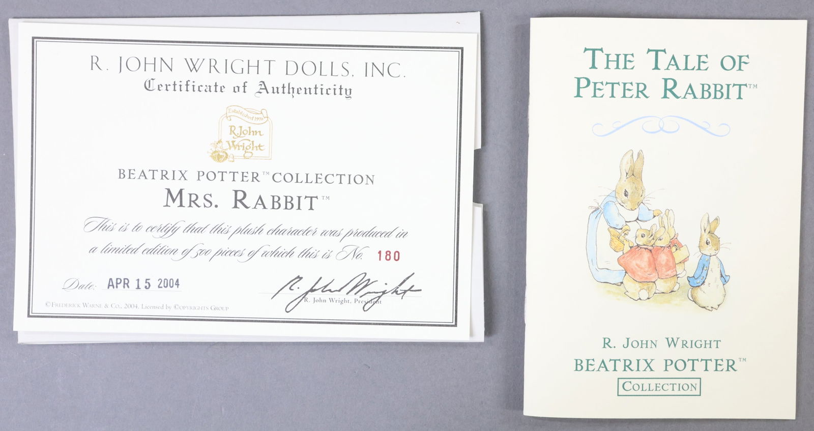 R. JOHN WRIGHT. - 10