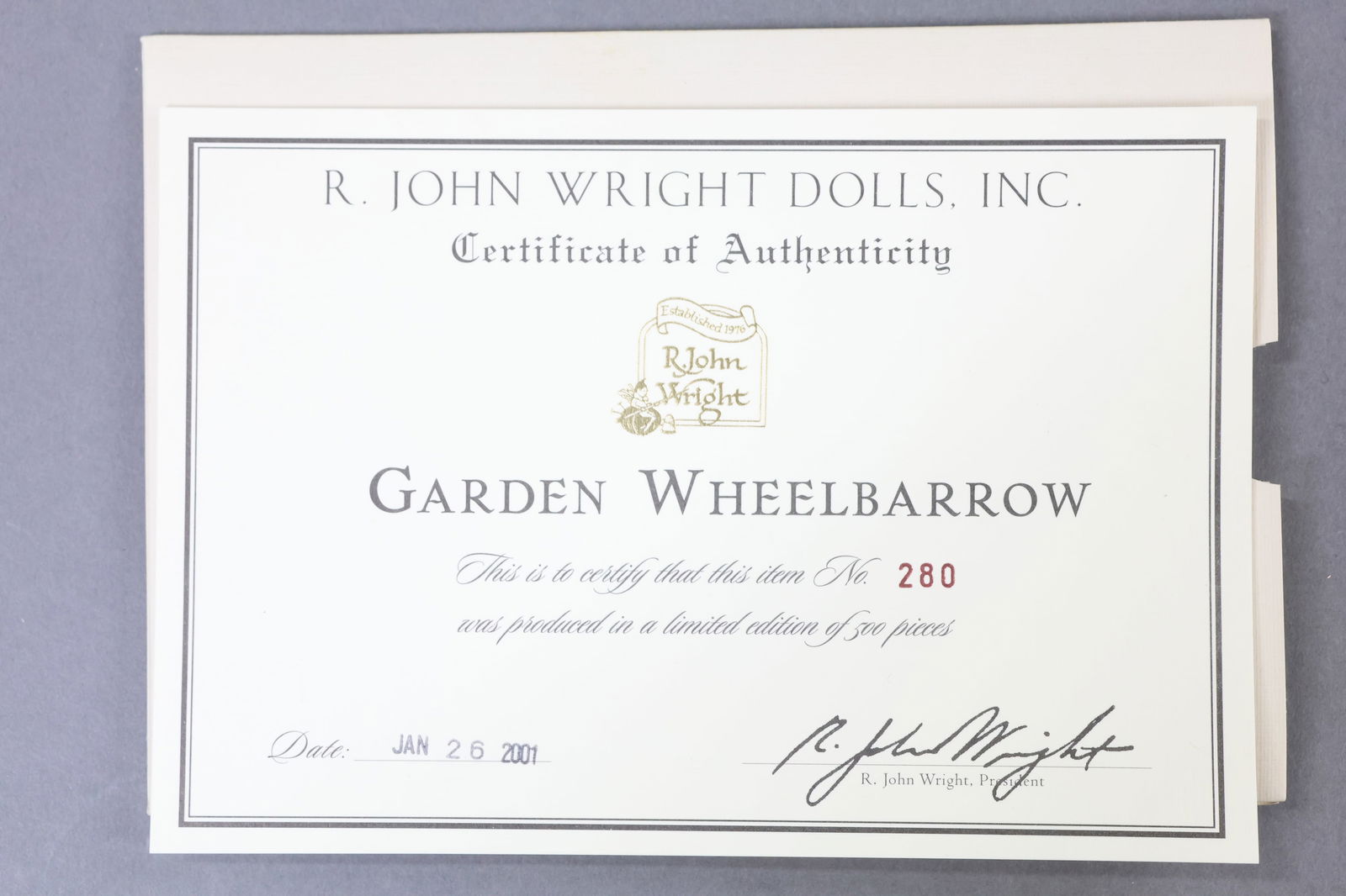 R. JOHN WRIGHT. - 11