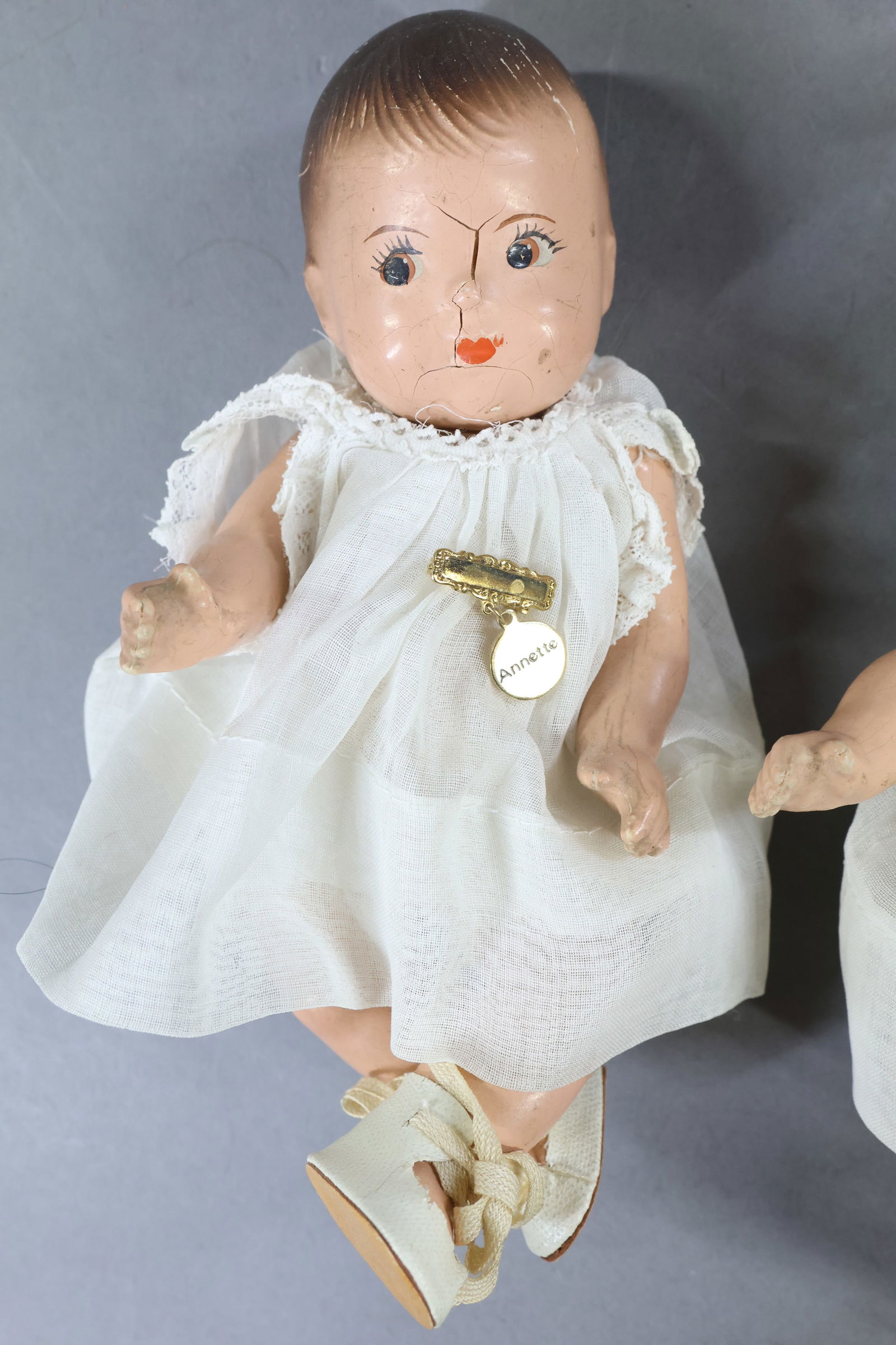 COMPOSITION DOLLS. - 2