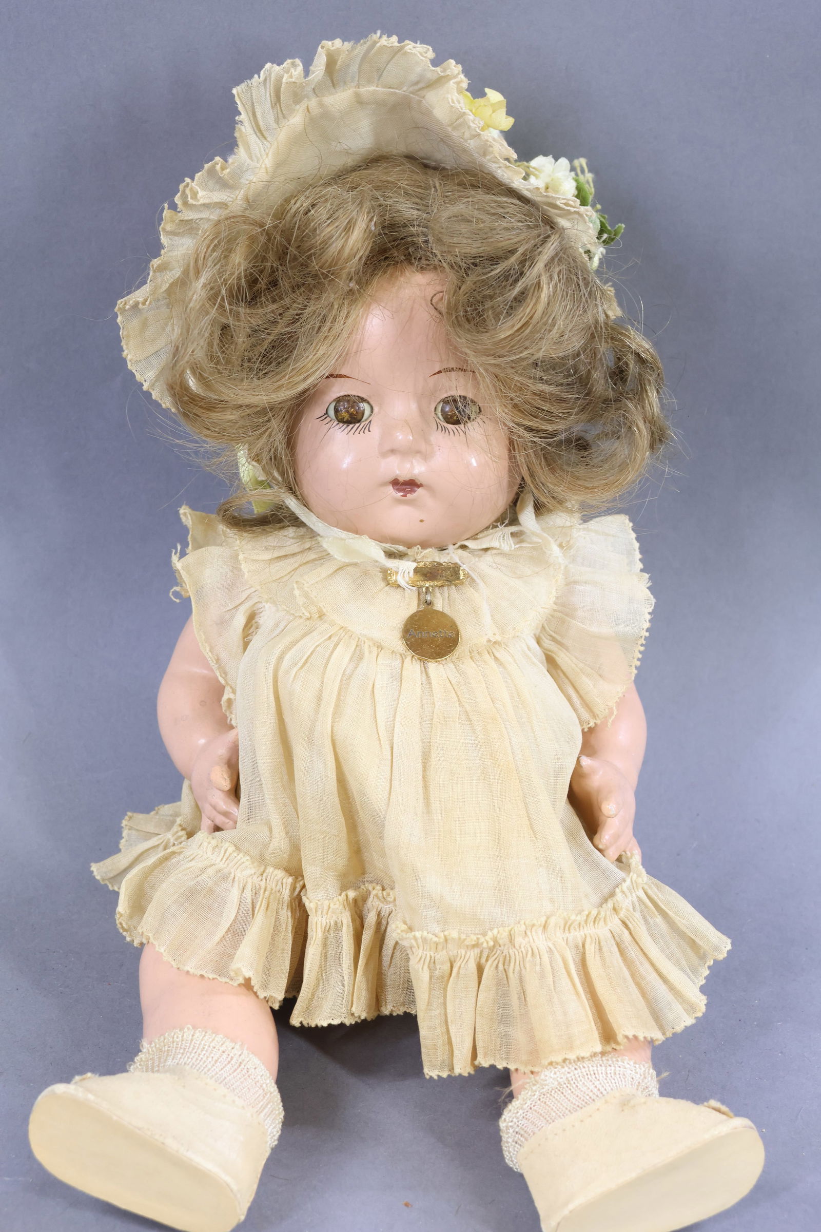 COMPOSITION DOLLS. - 10